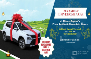 Buy a Site and Stand a Chance to Drive Home a Car with Alliance Square