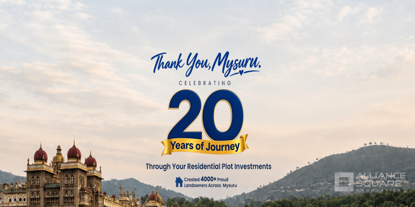 Alliance Square Turns 20: Two Decades of Trust in Mysuru Real Estate